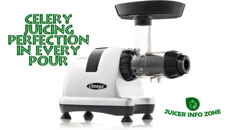 omega cold press juicer for celery